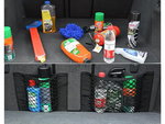 Red para maletero de coche resistente con velcro para asiento de coche bolsillo resistente 50x25cm