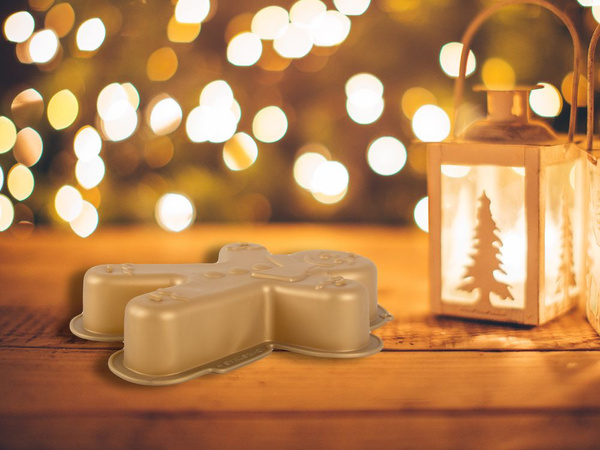 Grosse kuchenform silikon-weihnachtskuchenform