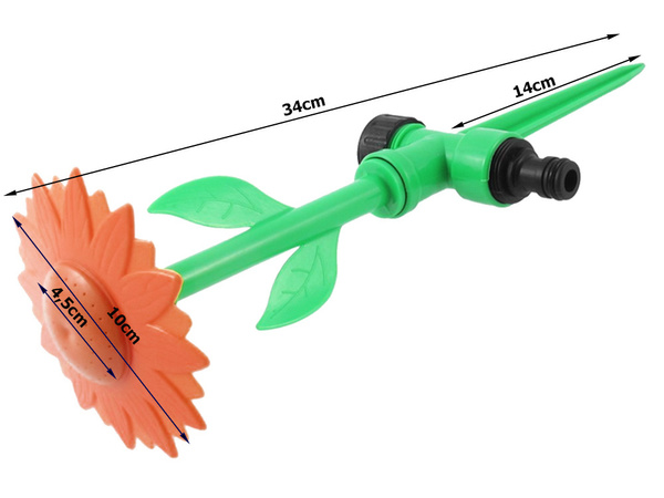 Zraszacz ogrodowy słonecznik podlewak ogrodowy