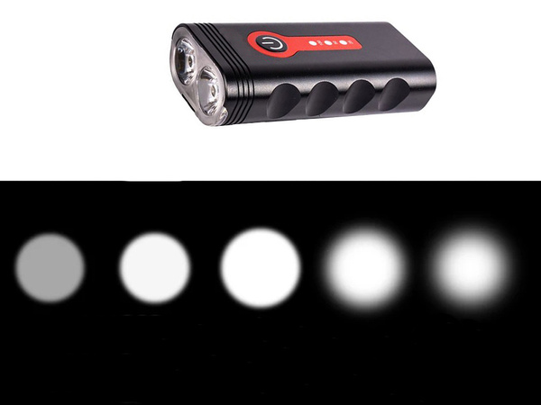 Lumină frontală pentru biciclete a condus lanterna lumină frontală pentru biciclete usb