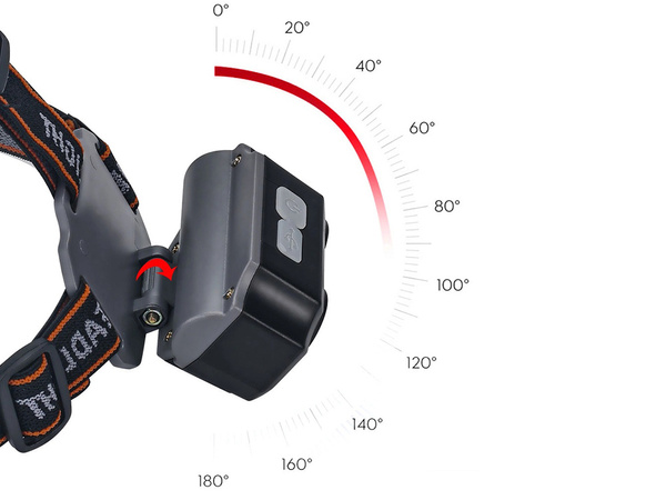 Světlomet světlomet led xhp30 smd accumualtor