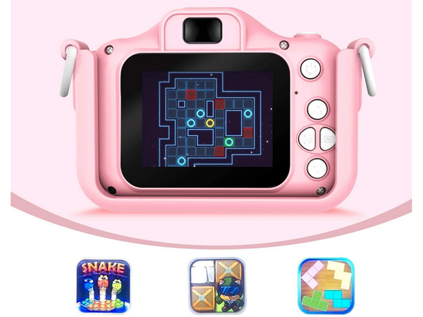 Digitálny fotoaparát pre deti s hrami fotoaparát hry mačička