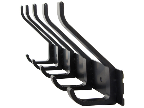 Nástěnný věšák na oděvy do koupelny 5 háčků