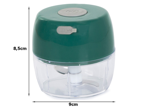 Picadora de verduras eléctrica cebollas ajo hierbas