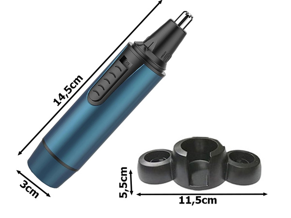 Zastřihovač ušních chloupků odstraňovač ušních chloupků holicí strojek na obočí 3v1