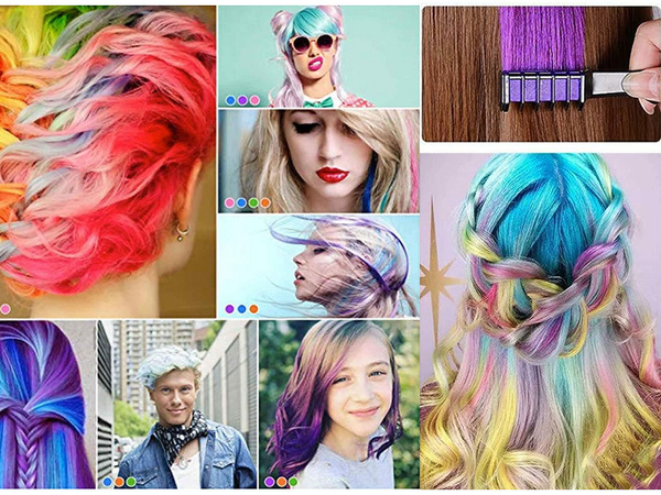 Washable hair dye pencil 10pcs