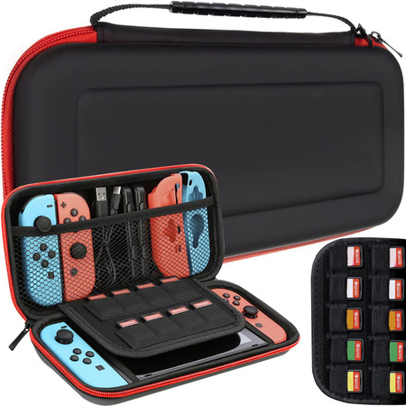 Etui do konsoli nintendo switch pojemny futerał ochronny walizka wzmocniony