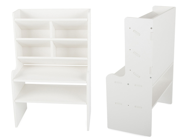 Organiser desk cabinet shelves bookcase