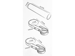 Extensie suplimentară pentru ghidonul bicicletei