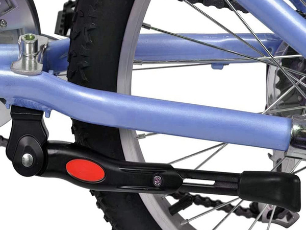 Bicicletă stand picior reglabil biciclete picior spate lateral aluminiu