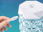 Zvlhčovač vzduchu difúzor aromaterapeutická hmla usb rgb kryštál
