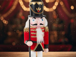 Nussknacker soldat dewniany dekorative weihnachten figur geschenk