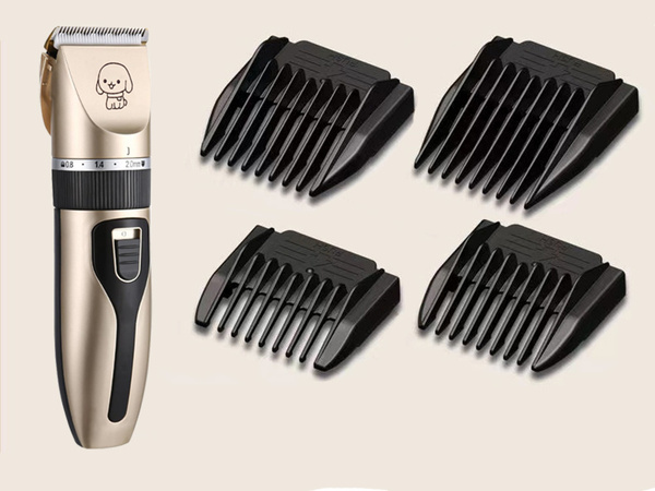 Set professionnel de tondeuses sans fil pour chiens et animaux de compagnie