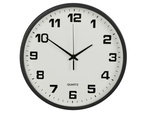 Nástenné hodiny veľké nedotykové tiché 25 cm okrúhle sekundové ručičky
