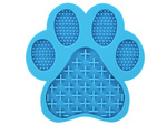 Anti-stress tray licking mat for dog paw