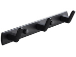 Obešalnik za kopalnico za oblačila, brisače, kuhinjo stenski obešalnik loft 24,5 cm