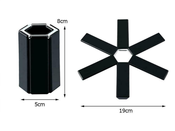 Hot pot holder folding frying pan 19cm