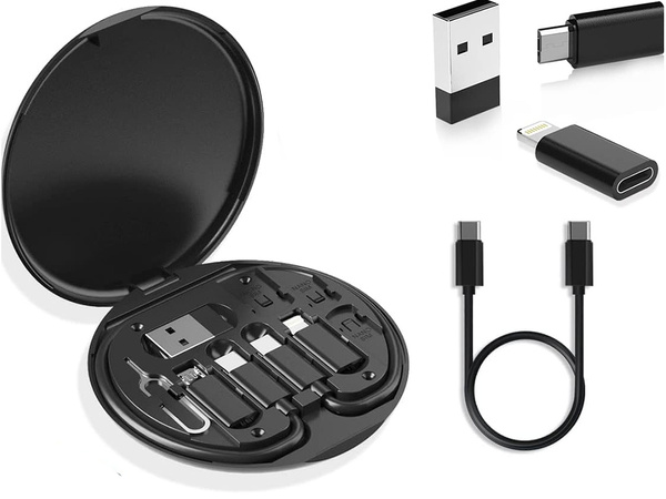 Set adaptor cablu usb tip c 4in1 micro iluminat 60w