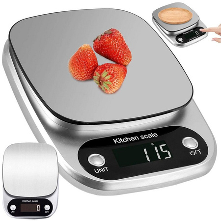 Elektronické kuchynské váhy lcd domáca presnosť do 3 kg 0,1 g