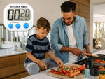 CRONOMETRU DE BUCĂTĂRIE CEAS DE BUCĂTĂRIE ELECTRONIC CU MAGNET CRONOMETRU DIGITAL