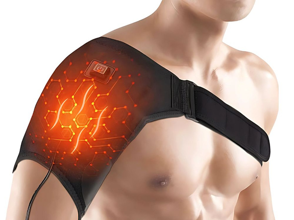 Ramenní ortéza s vyhříváním 3 režimy vyhřívání usb