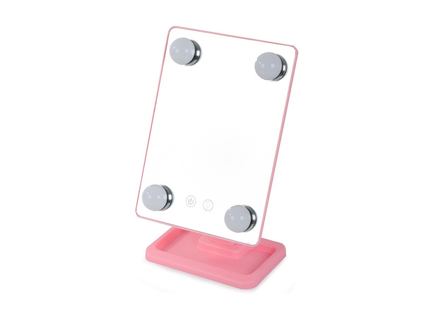 Led-schminkspiegel für kosmetik