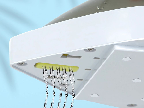 Double-sided window washer magnetic strong squeegee sponge cord set