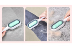 3-in-1 silicone dog hair brushing brush for cats washing hair collection