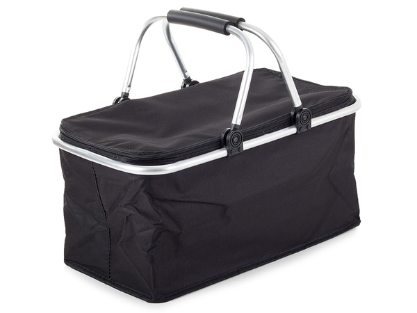 Thermofaltbarer picknickkorb isolierender einkaufskorb