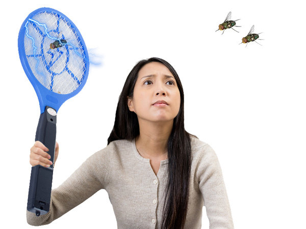 Attrape-mouches électrique pochette à pattes moustiques mites mouches