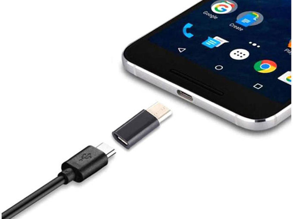 Adapter micro usb-ist usb-tüüpi c 3.1-le