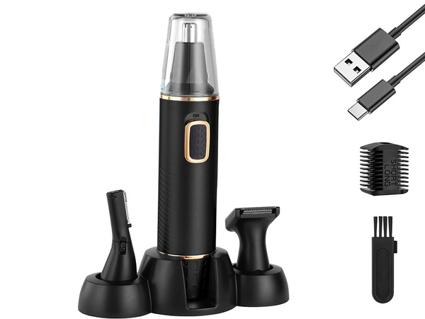 Tondeuse oreille nez épilateur sourcils rasoir 3in1 led