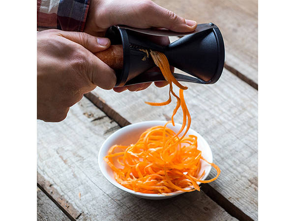 Spirală de legume ascuțitoare cu două fețe julienne