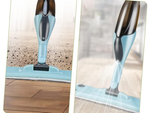 Pilnīgais mops ar sprayer rolling solid spray 3x microfibra pārklāpes