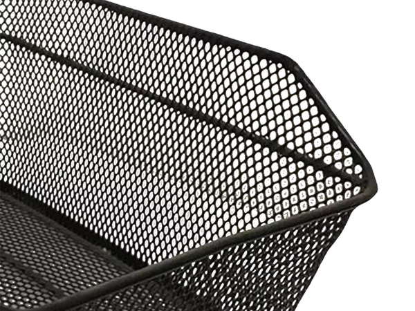 Grosser fahrradkorb metall fahrradkorb für gepäckträger stark anschraubbar