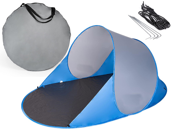 Plażowy namiot ochronny uv pop-up samorozkładający torba parawan