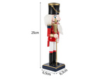 Nutcracker leseni vojak dekorativna božična figurica darilo
