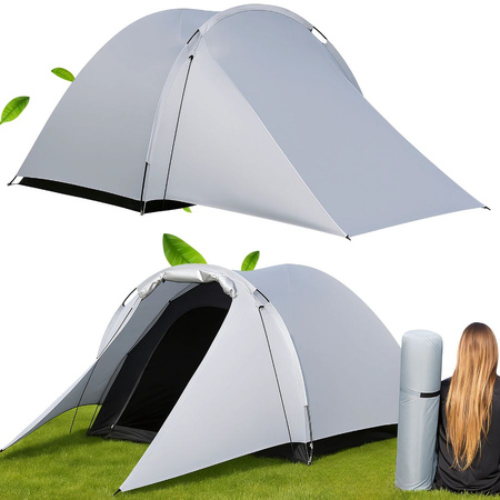 Tent for 3 people camping tourist vestibule cover
