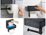 Porte-papier hygiénique loft étagère wc loft acier