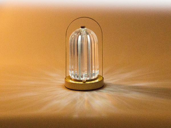Noapte lampă de masă de cristal condus lanternă atingere