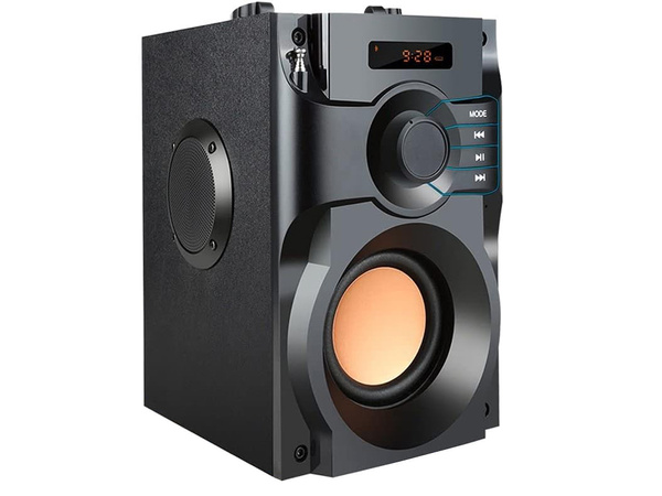 BEZDRÁTOVÝ BLUETOOTH REPRODUKTOR PŘENOSNÉ RÁDIO MOBILNÍ DÁLKOVÉ OVLÁDÁNÍ DISPLEJ