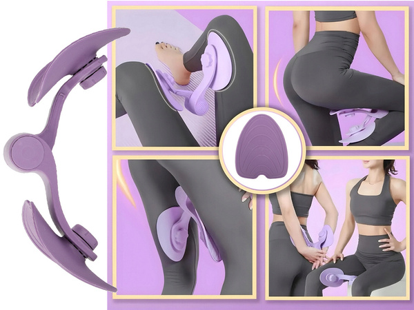 Motýľ na cvičenie stehenných svalov panvového dna bokov hýždí fitness tréner