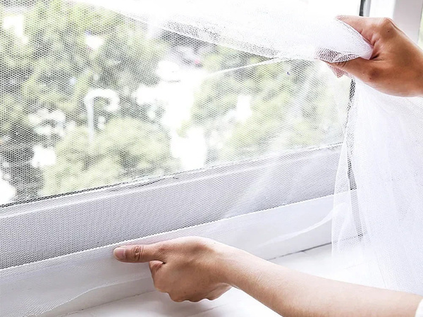Mosquitera negra malla ventana 180x150cm