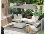3x3x3m parasol de jardin imperméable triangle
