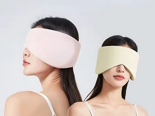 Pimesi magamismask mugav magamine reisimine 2 külge soe külm