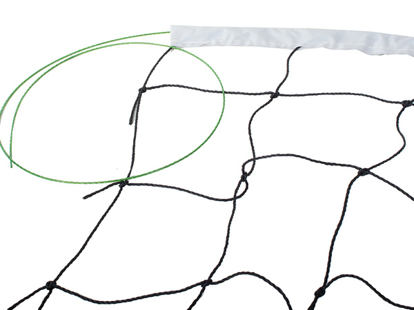 Volleyballnetz 9,5x1m mit seil und strandsporttasche