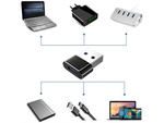 Otg-adapter usb-a-ról usb-c típus-c-re