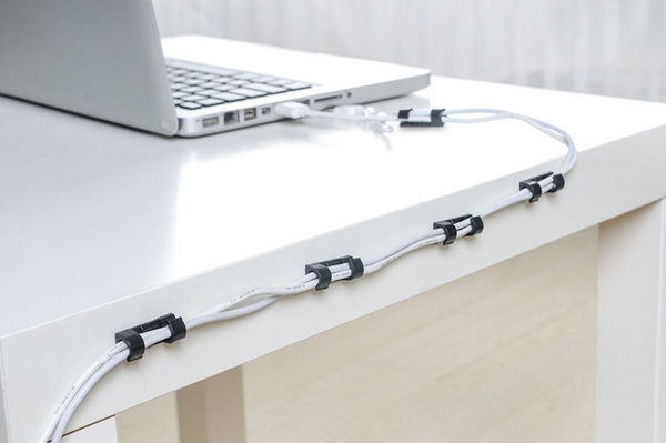 Porte-cables organisateur 20pcs