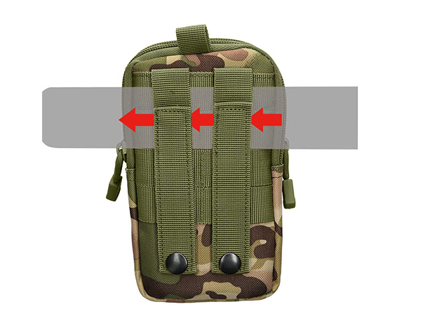 Militärische taktische gürteltasche aus molle