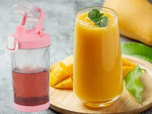 Portable USB wireless smoothie blender, ice crusher, rose